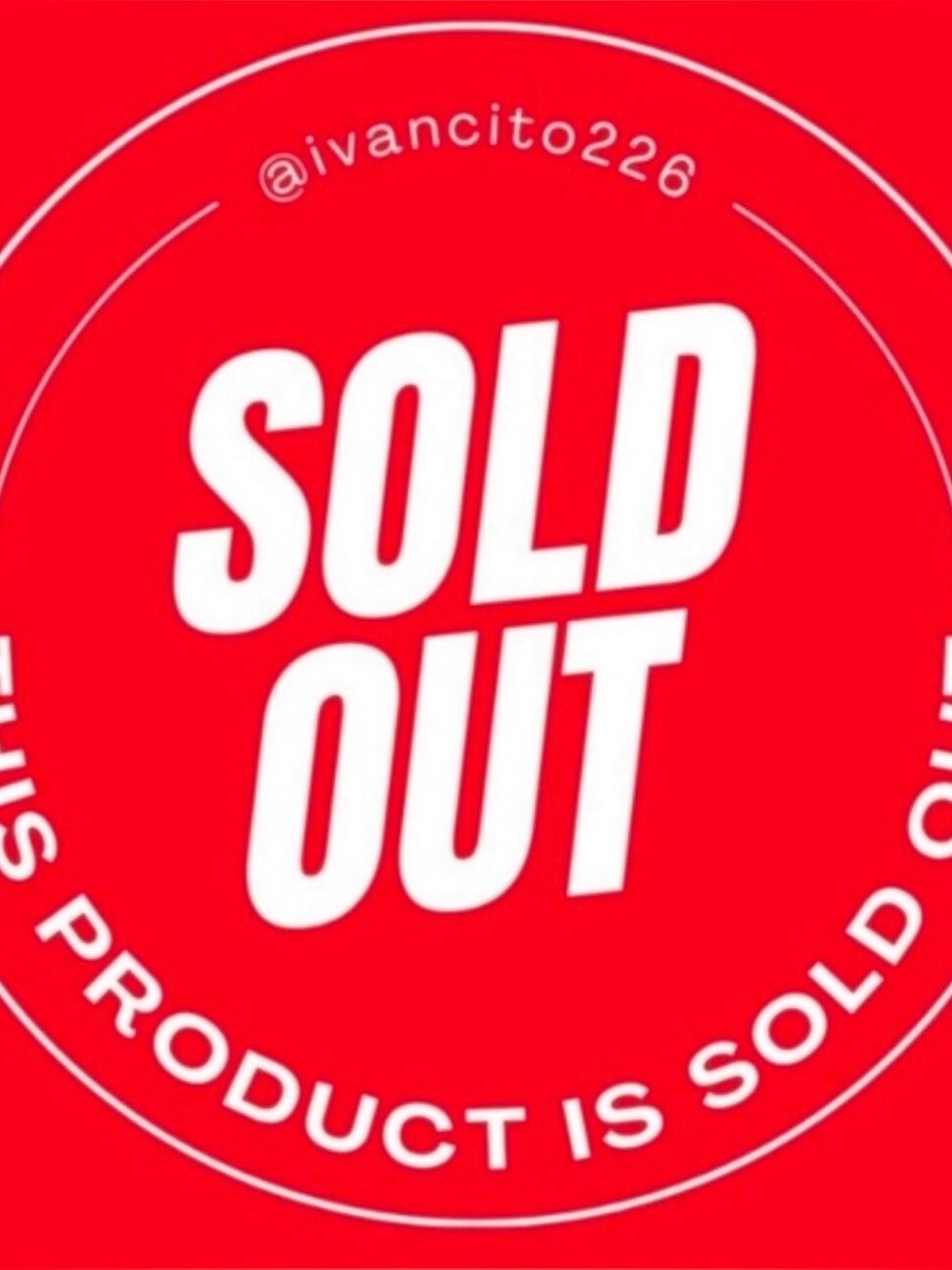 Unavailable Sold don’t buy